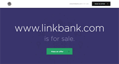 Desktop Screenshot of linkbank.com